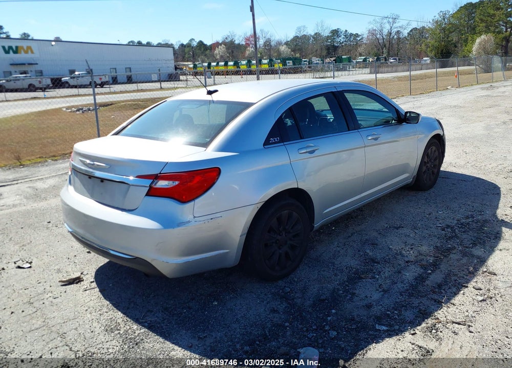 2012 CHRYSLER 200 LX VIN: 1C3CCBAB6CN320290