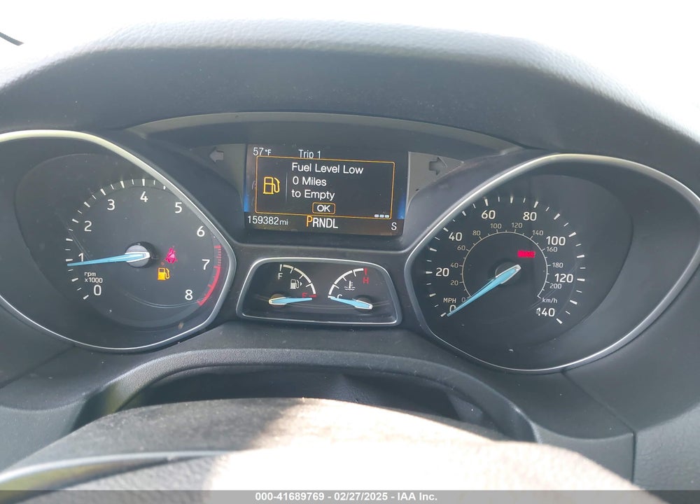 2016 FORD FOCUS VIN: 1FADP3F23GL286447