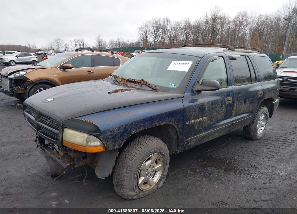 2001 DODGE DURANGO VIN: 1B4HS28N21F601947