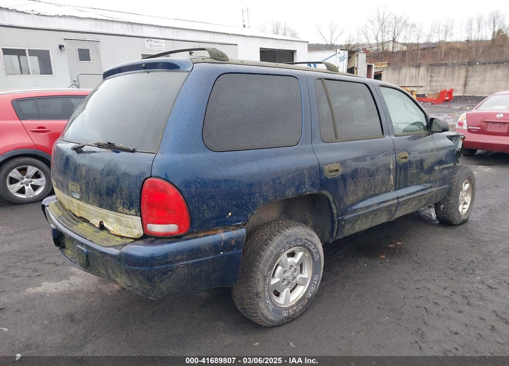 2001 DODGE DURANGO VIN: 1B4HS28N21F601947