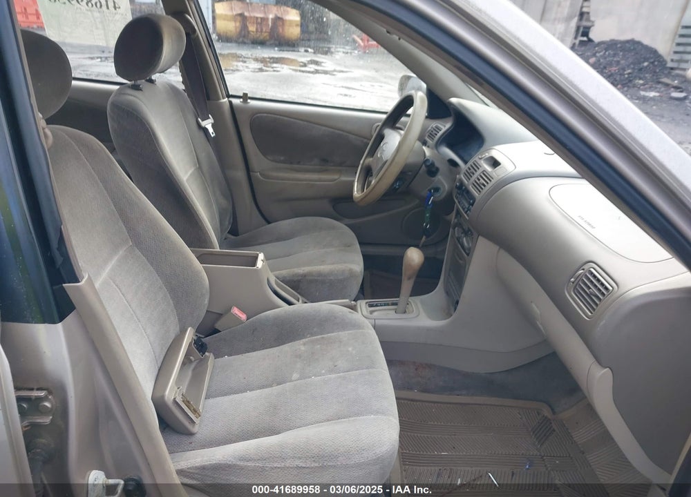 2001 TOYOTA COROLLA LE VIN: 2T1BR12E21C386182