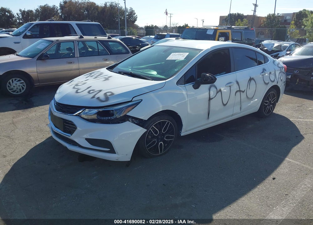 2017 CHEVROLET CRUZE VIN: 1G1BE5SMXH7171597