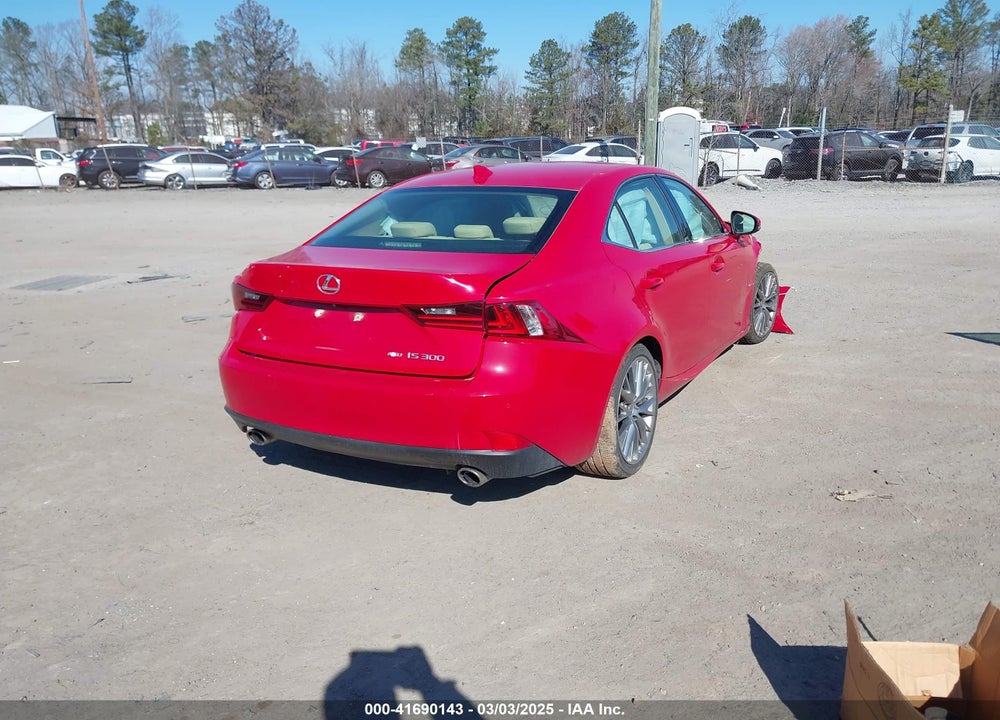 2016 LEXUS IS 300 VIN: JTHCM1D29G5013389