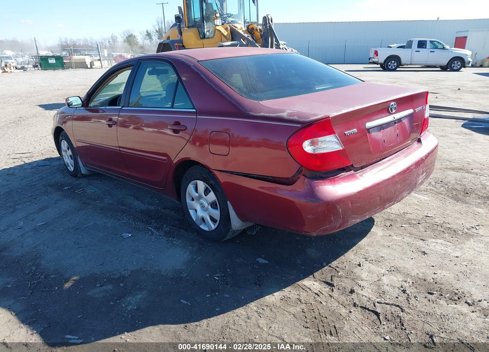 2003 TOYOTA CAMRY VIN: 4T1BE30K73U229670