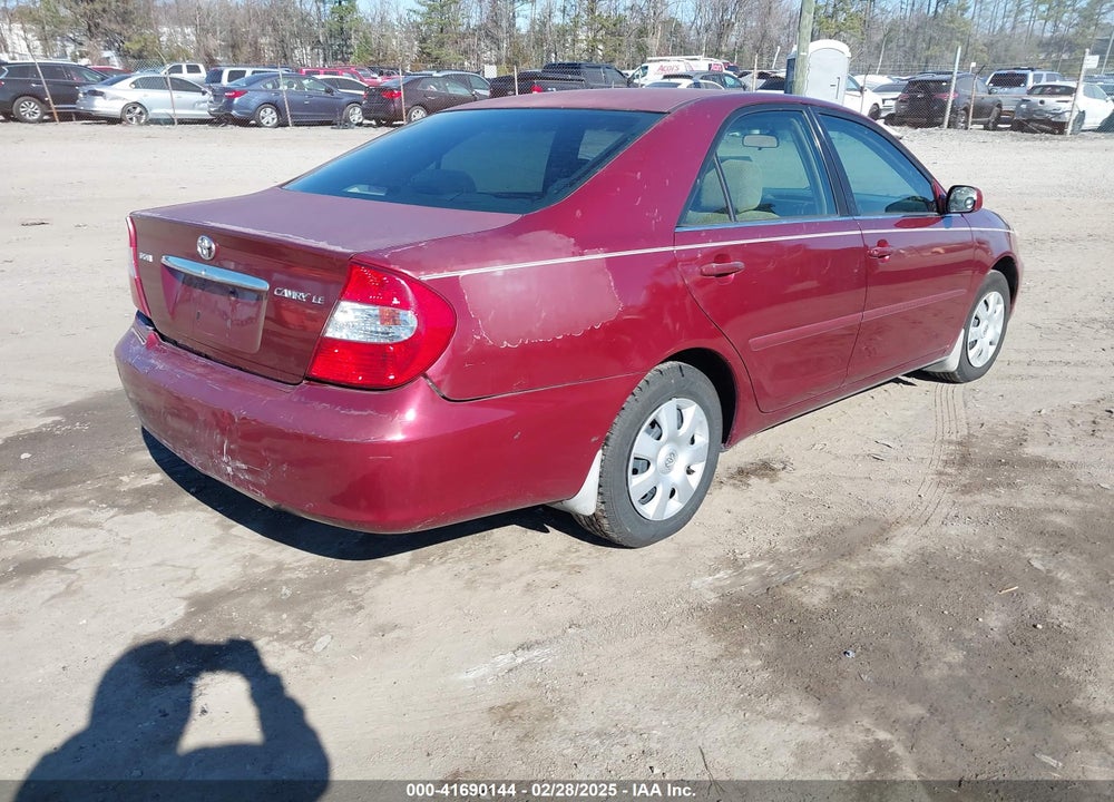 2003 TOYOTA CAMRY VIN: 4T1BE30K73U229670