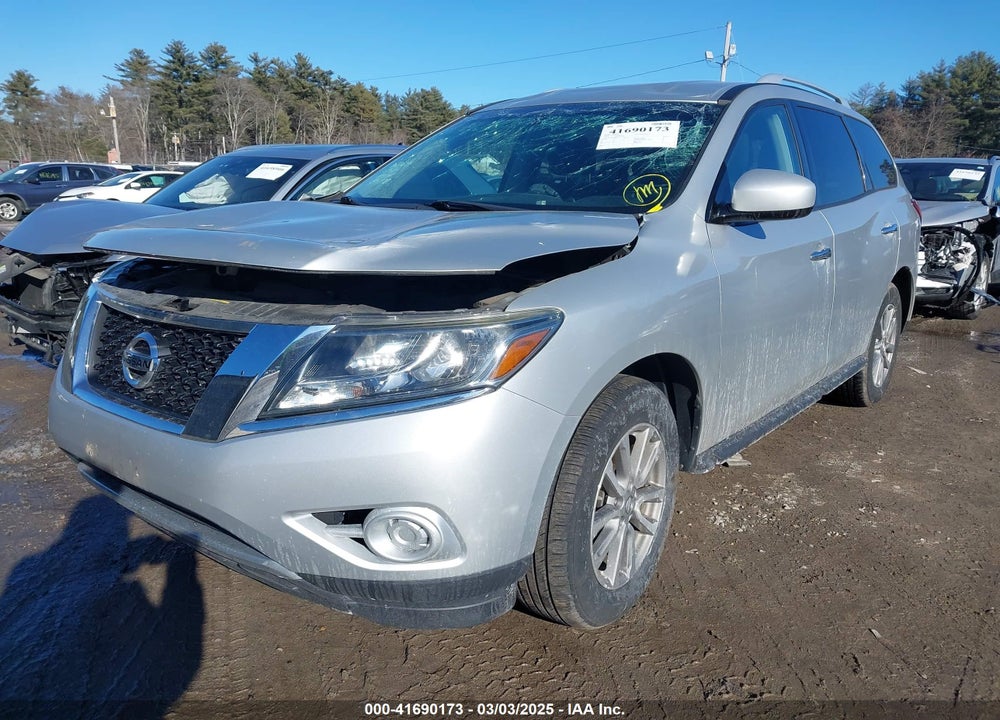 2014 NISSAN PATHFINDER SV VIN: 5N1AR2MM6EC733349