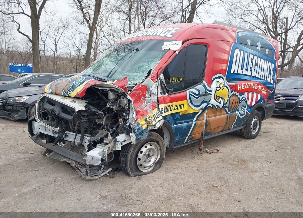 2021 FORD TRANSIT-250 VIN: 1FTBR1C82MKA29547