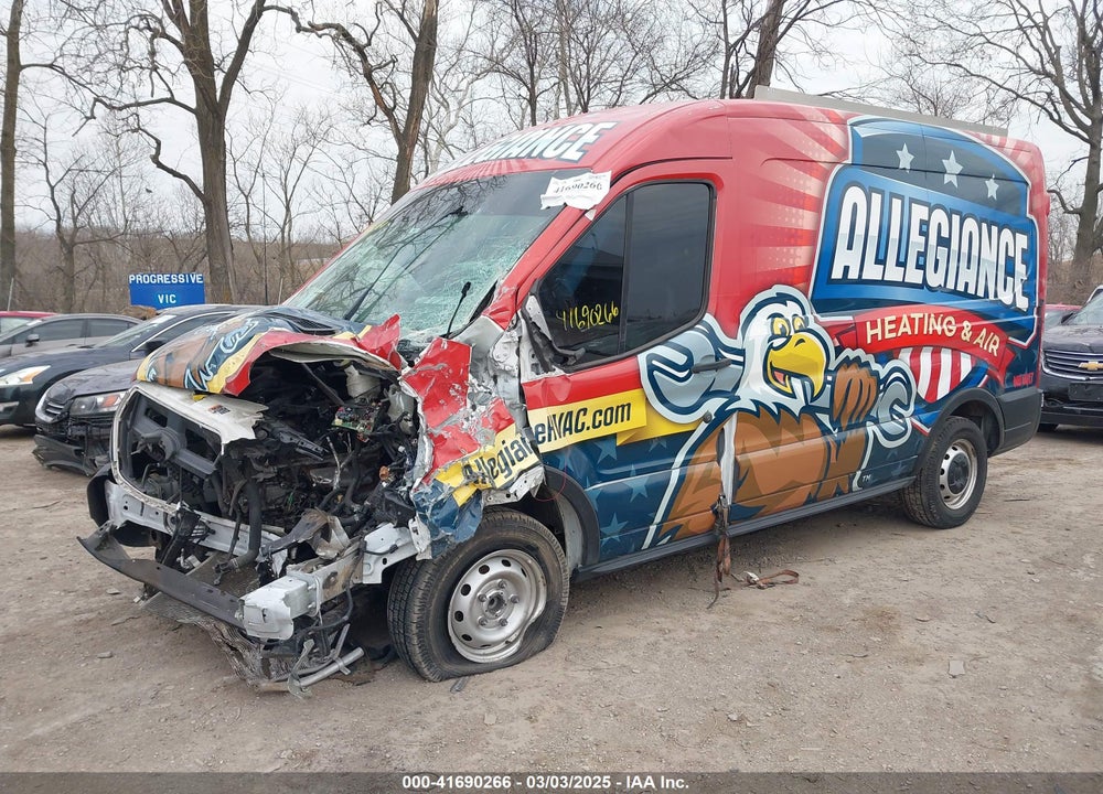 2021 FORD TRANSIT-250 VIN: 1FTBR1C82MKA29547