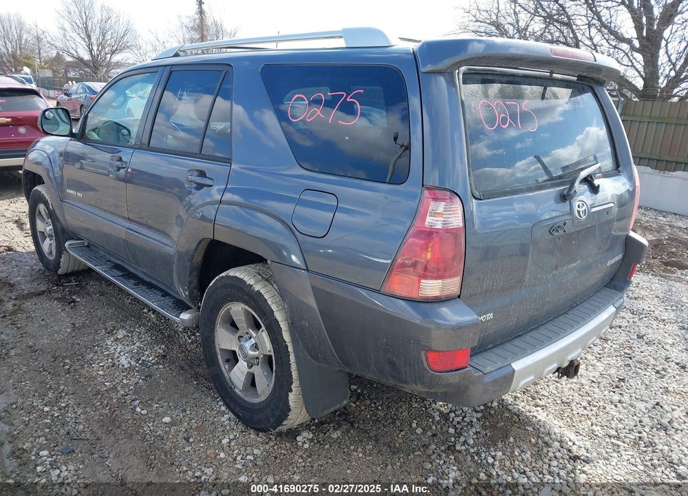 2003 TOYOTA 4RUNNER LIMITED V6 VIN: JTEBU17R638010136