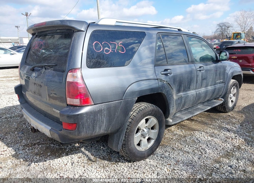 2003 TOYOTA 4RUNNER LIMITED V6 VIN: JTEBU17R638010136