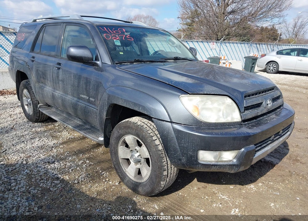 2003 TOYOTA 4RUNNER LIMITED V6 VIN: JTEBU17R638010136