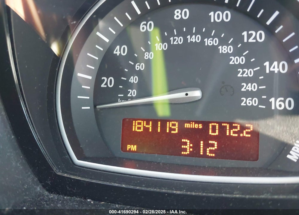 2008 BMW X3 3.0SI VIN: WBXPC934X8WJ06587