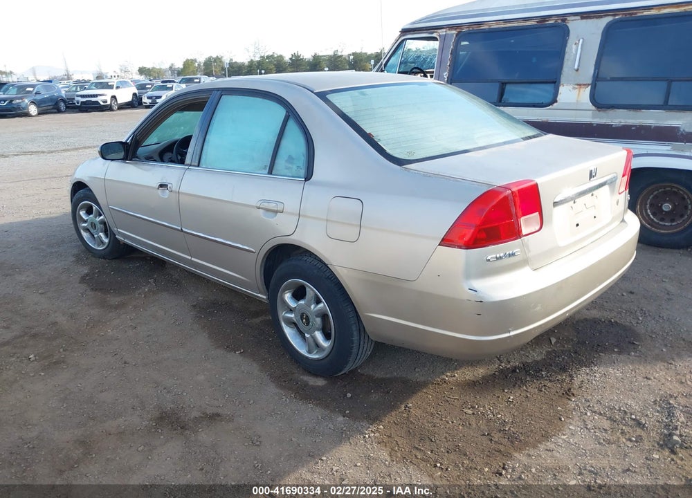 2002 HONDA CIVIC LX VIN: 2HGES16542H538466