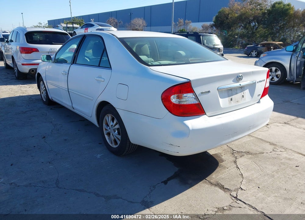2004 TOYOTA CAMRY LE V6 VIN: 4T1BF30K64U065990