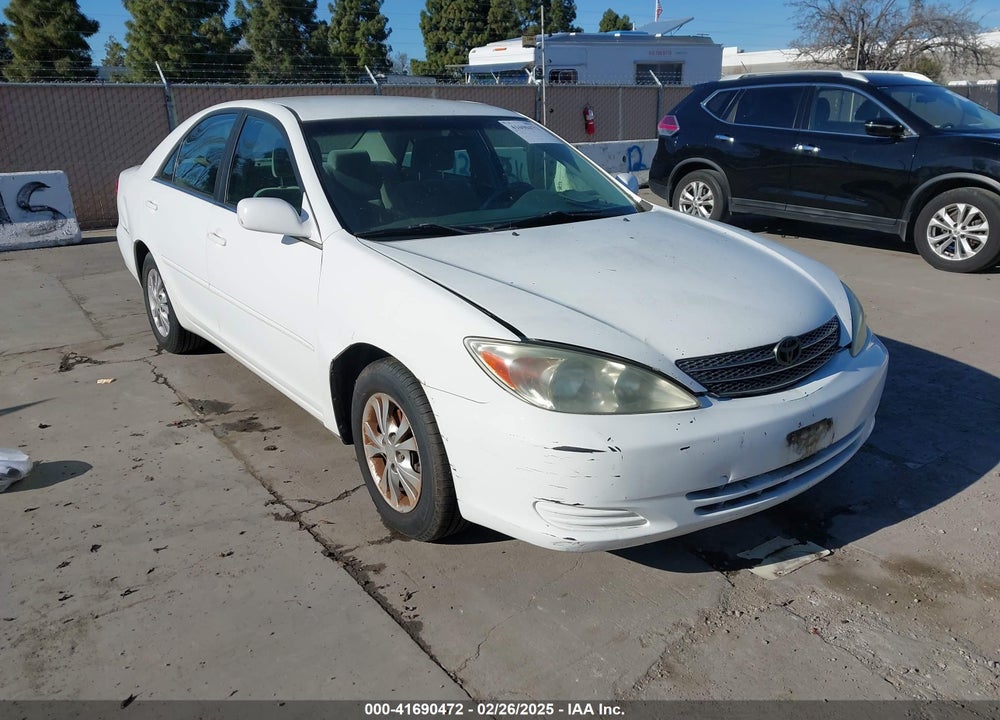 2004 TOYOTA CAMRY LE V6 VIN: 4T1BF30K64U065990