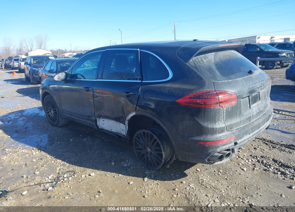 2016 PORSCHE CAYENNE E-HYBRID VIN: WP1AE2A28GLA58480