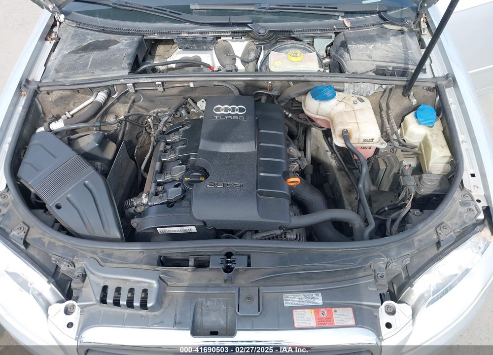 2007 AUDI A4 VIN: WAUAF78E87A076613