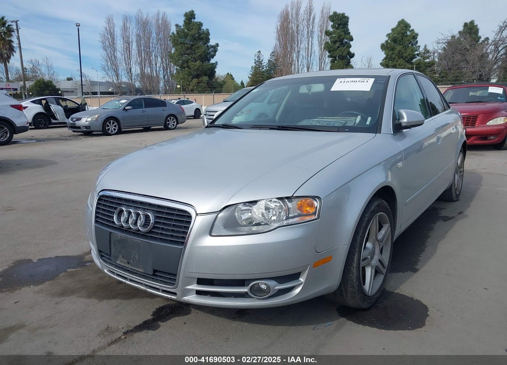 2007 AUDI A4 VIN: WAUAF78E87A076613