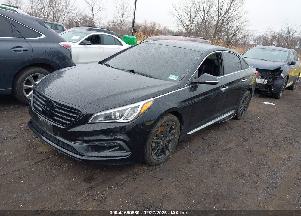 2015 HYUNDAI SONATA VIN: 5NPE34ABXFH075918