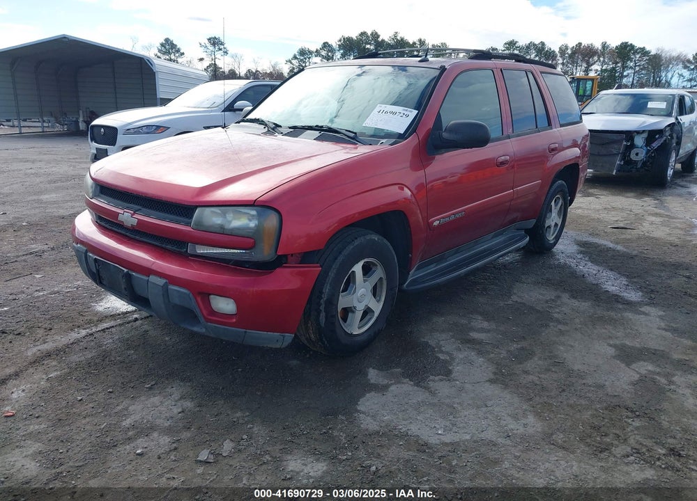 2004 CHEVROLET TRAILBLAZER LT VIN: 1GNDS13S442219267
