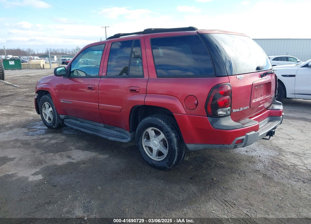 2004 CHEVROLET TRAILBLAZER LT VIN: 1GNDS13S442219267