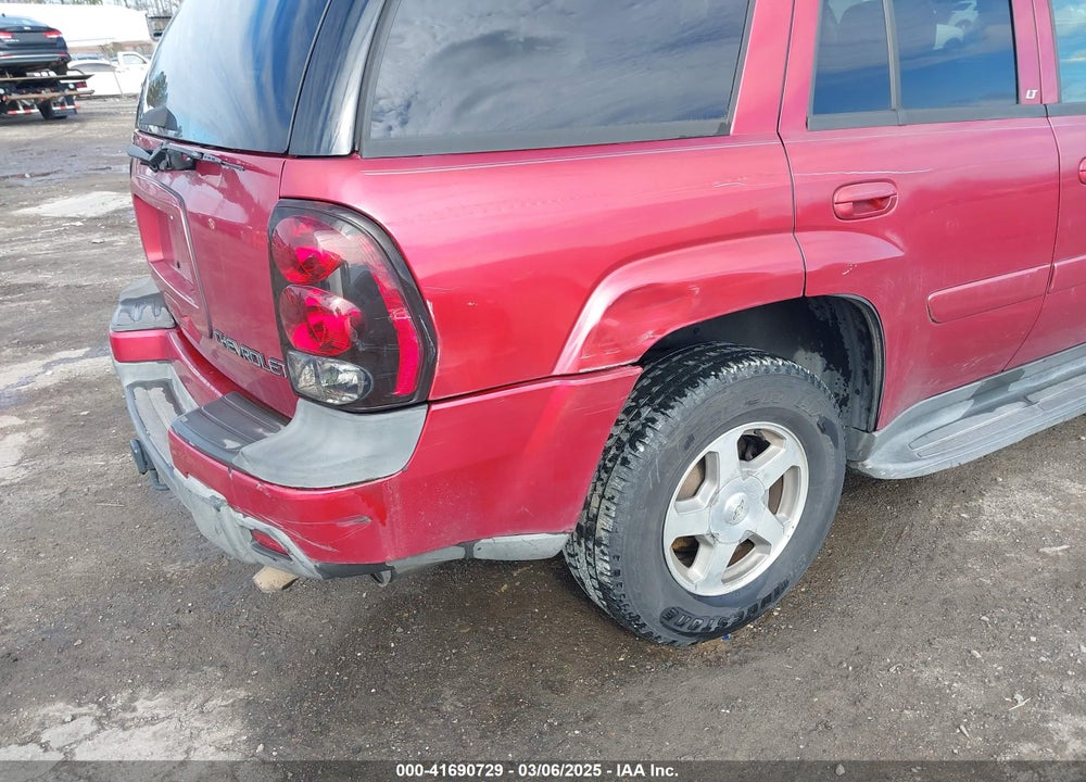 2004 CHEVROLET TRAILBLAZER LT VIN: 1GNDS13S442219267