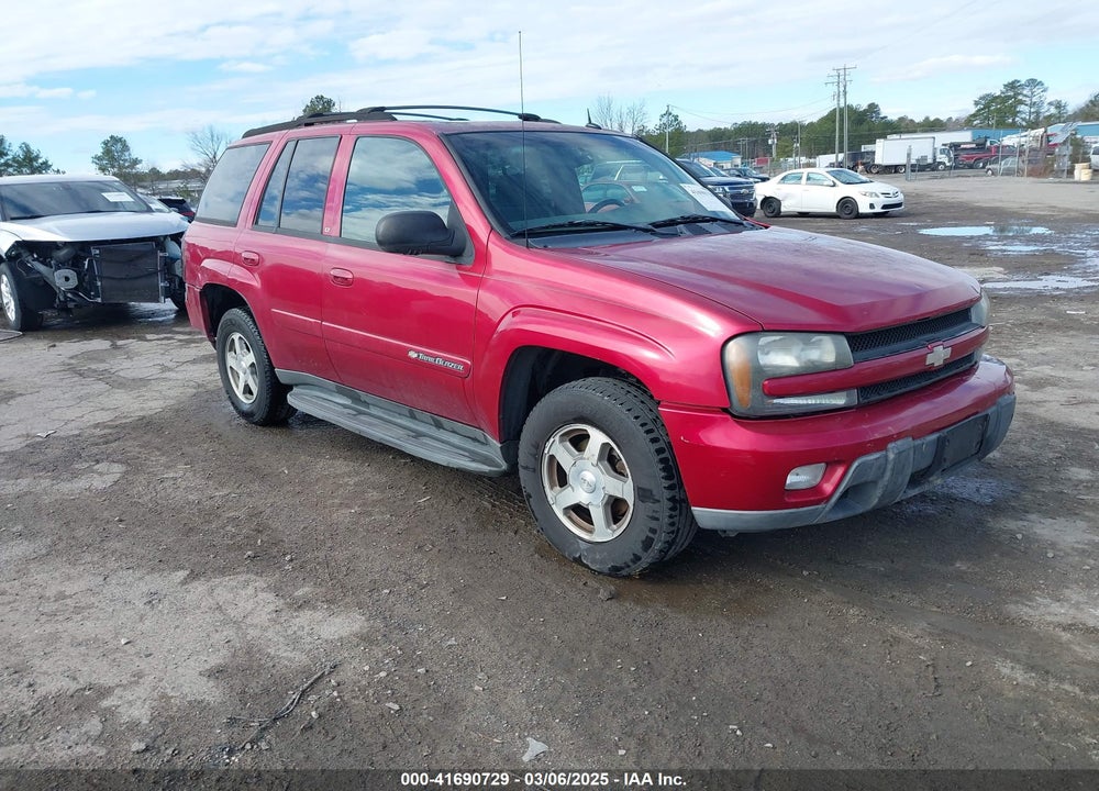 2004 CHEVROLET TRAILBLAZER LT VIN: 1GNDS13S442219267