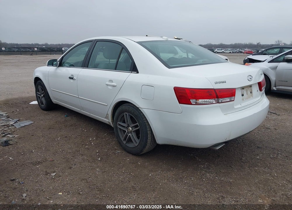 2008 HYUNDAI SONATA GLS V6 VIN: 5NPET46F38H400407