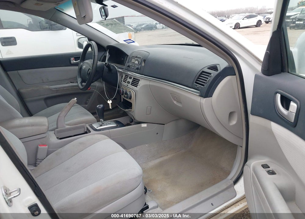2008 HYUNDAI SONATA GLS V6 VIN: 5NPET46F38H400407