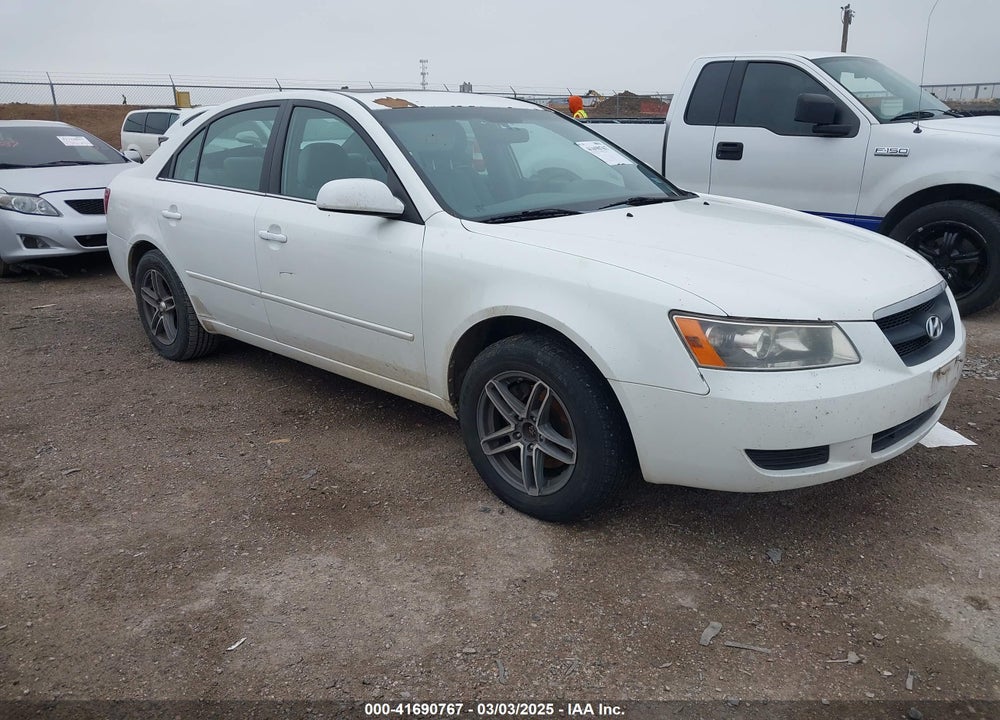 2008 HYUNDAI SONATA GLS V6 VIN: 5NPET46F38H400407