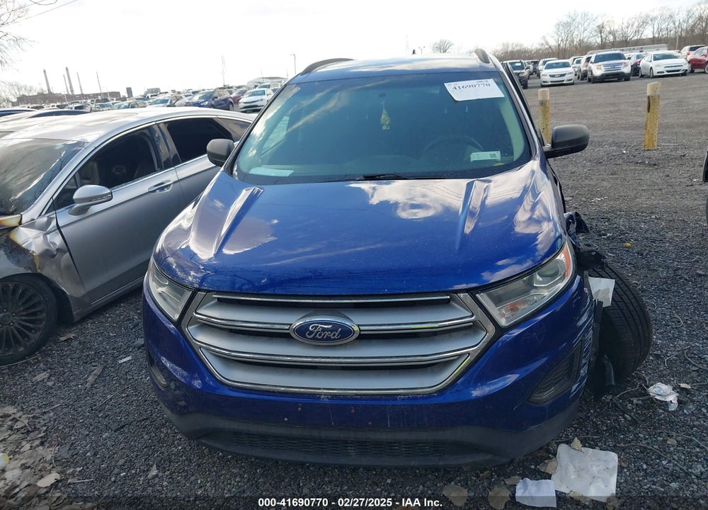 2015 FORD EDGE VIN: 2FMTK4G92FBC08788