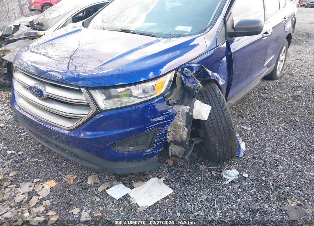 2015 FORD EDGE VIN: 2FMTK4G92FBC08788