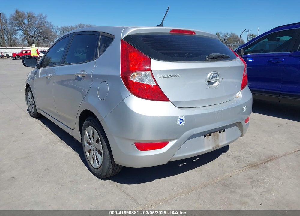 2016 HYUNDAI ACCENT VIN: KMHCT5AE7GU247008