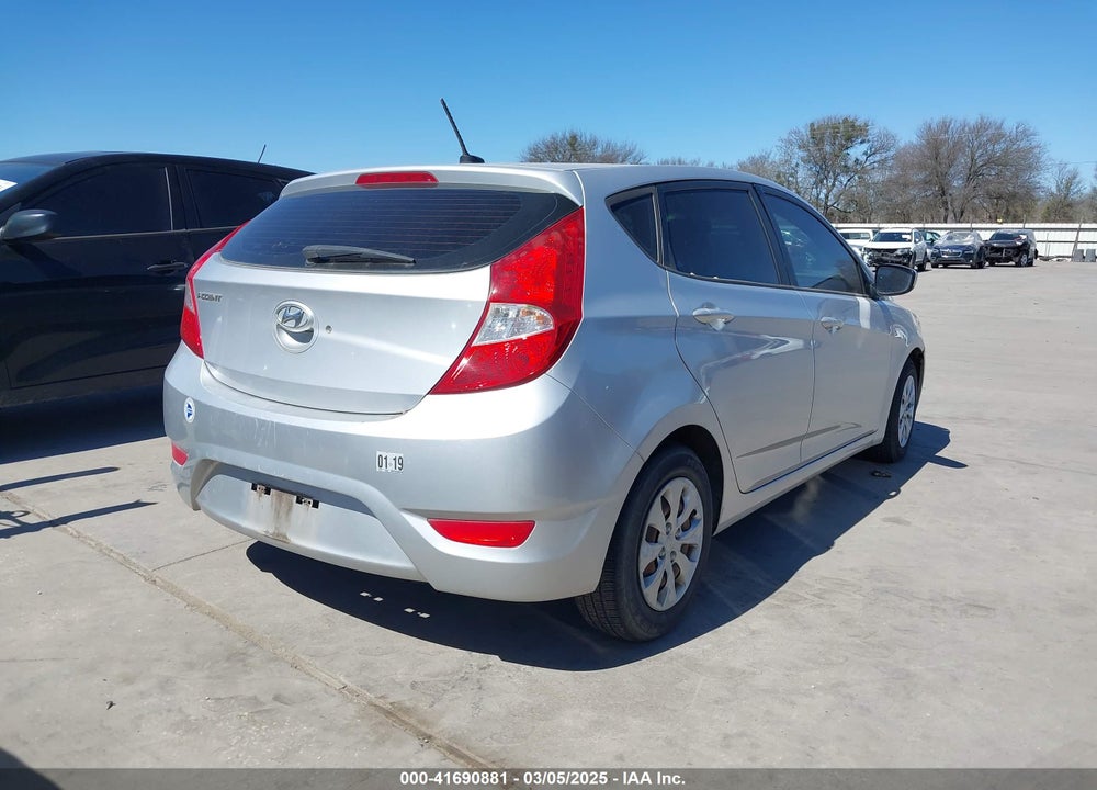 2016 HYUNDAI ACCENT VIN: KMHCT5AE7GU247008