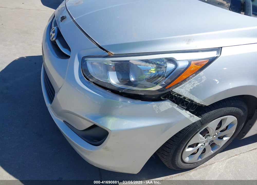 2016 HYUNDAI ACCENT VIN: KMHCT5AE7GU247008