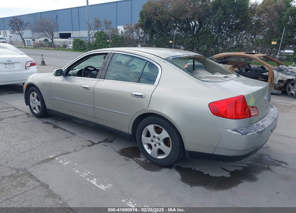2003 INFINITI G35 VIN: JNKCV51E73M310650
