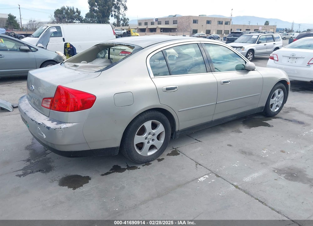 2003 INFINITI G35 VIN: JNKCV51E73M310650