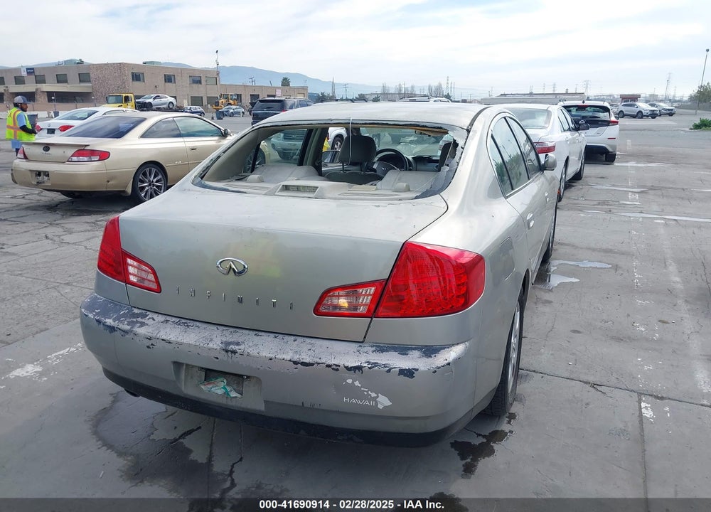 2003 INFINITI G35 VIN: JNKCV51E73M310650
