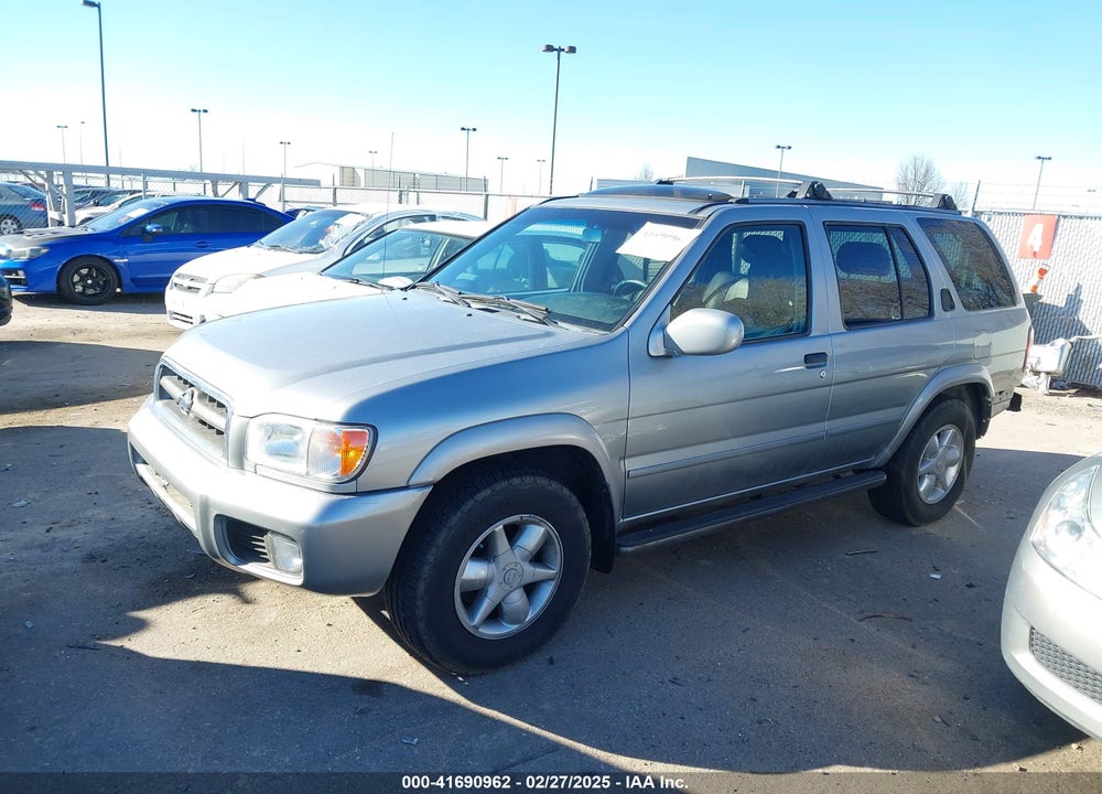 2001 NISSAN PATHFINDER VIN: JN8DR09Y61W607832