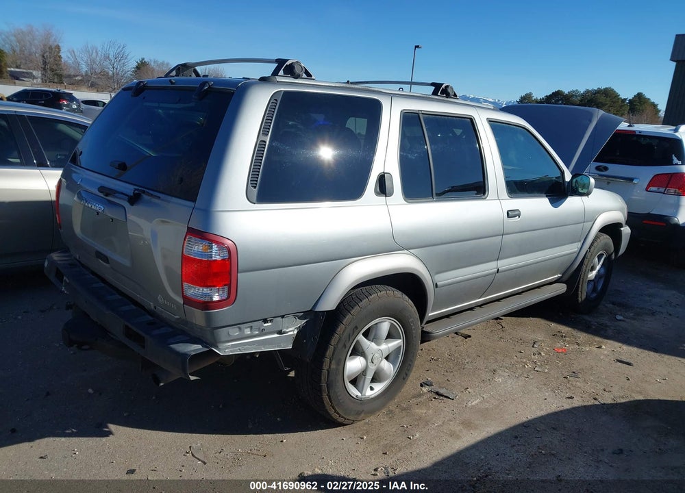 2001 NISSAN PATHFINDER VIN: JN8DR09Y61W607832