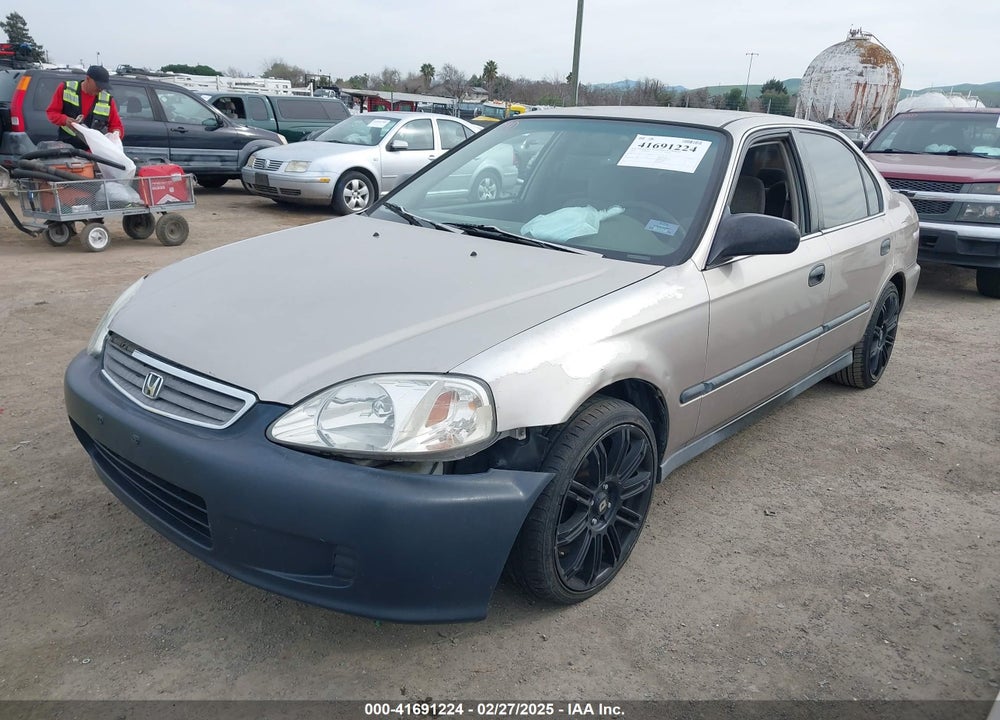 2000 HONDA CIVIC LX VIN: 2HGEJ6677YH506749