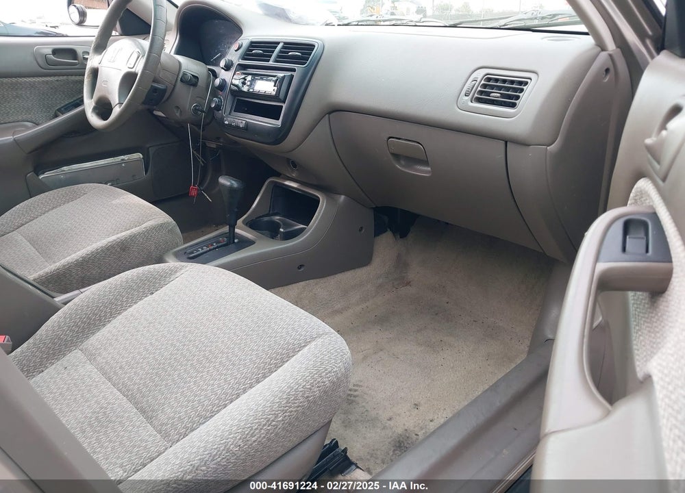 2000 HONDA CIVIC LX VIN: 2HGEJ6677YH506749