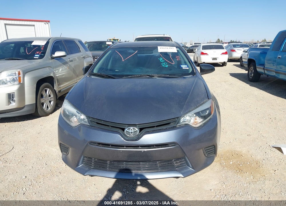 2016 TOYOTA COROLLA VIN: 5YFBURHE3GP539570