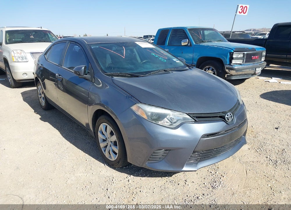2016 TOYOTA COROLLA VIN: 5YFBURHE3GP539570