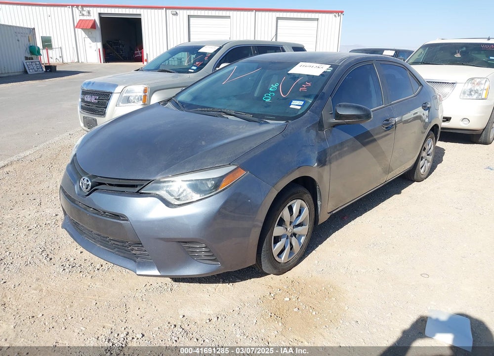 2016 TOYOTA COROLLA VIN: 5YFBURHE3GP539570