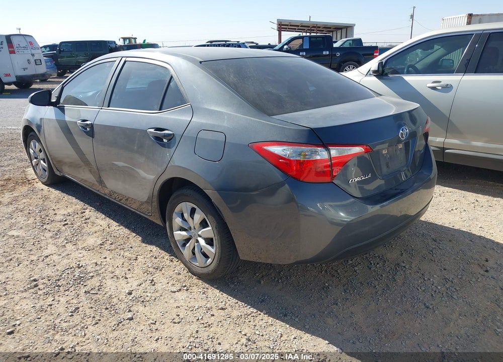 2016 TOYOTA COROLLA VIN: 5YFBURHE3GP539570
