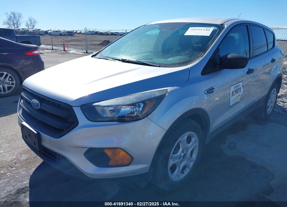 2018 FORD ESCAPE S VIN: 1FMCU0F77JUB76409