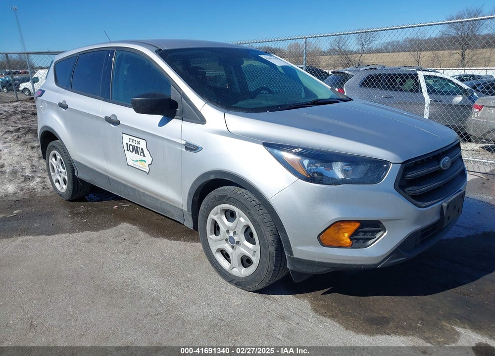 2018 FORD ESCAPE S VIN: 1FMCU0F77JUB76409