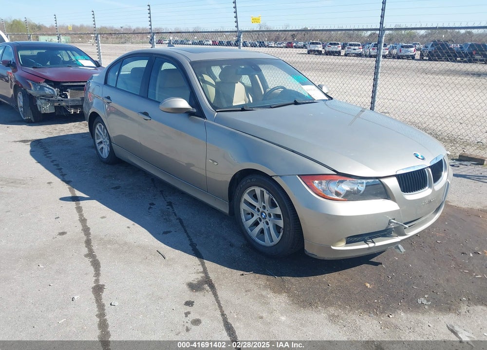 2007 BMW 328I VIN: WBAVA37587NL12356