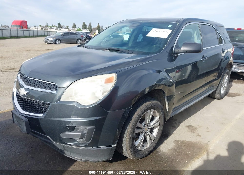 2012 CHEVROLET EQUINOX LS VIN: 2GNALBEK2C1300947